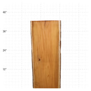 Osage Orange Live Edge Slabs - 43" x 18" x 1.25" - OO-13-A