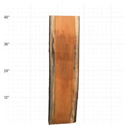 Osage Orange Live Edge Slabs - 48" x 12.5" x 1.25" - OO-15-A