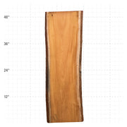 Osage Orange Live Edge Slabs - 49" x 16" x 1.25" - OO-18-A
