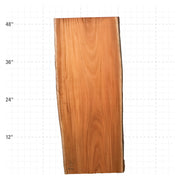 Osage Orange Live Edge Slabs - 49" x 20" x 1.25" - OO-24-A
