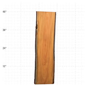 Osage Orange Live Edge Slabs - 48" x 12.75" x 1.25" - OO-4-A