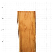 Osage Orange Live Edge Slabs - 43" x 17.75" x 1.25" - OO-40-A