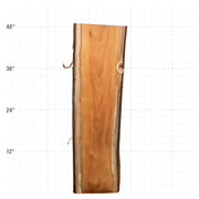 Osage Orange Live Edge Slabs - 48" x 13" x 1.25" - OO-8-A