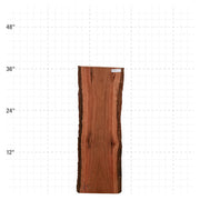 Patagonia Rosewood Live Edge Slab - 37" x 11.5" x 1.25" - PR-32-A