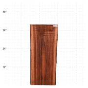 Patagonia Rosewood Live Edge Slab - 40" x 16.75" x 1.25" - PR-38-A