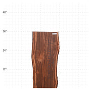 Patagonia Rosewood Live Edge Slab - 36" x 16" x 1.25" - PR-40-A