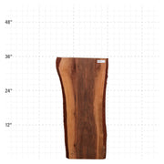 Patagonia Rosewood Live Edge Slab - 36" x 13.5" x 1.25" - PR-46-A