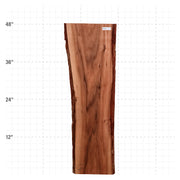 Patagonia Rosewood Live Edge Slab - 48" x 12.5" x 1.25" - PR-6-A