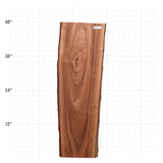 Patagonia Rosewood Live Edge Slab - 48" x 14.5" x 1.25" - PR-9-A