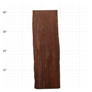 Peruvian Walnut Live Edge Slabs - 48" x 14" x 1.25" - PW-30-A