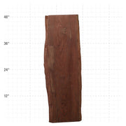 Peruvian Walnut Live Edge Slabs - 48" x 14.75" x 1.25" - PW-31-A