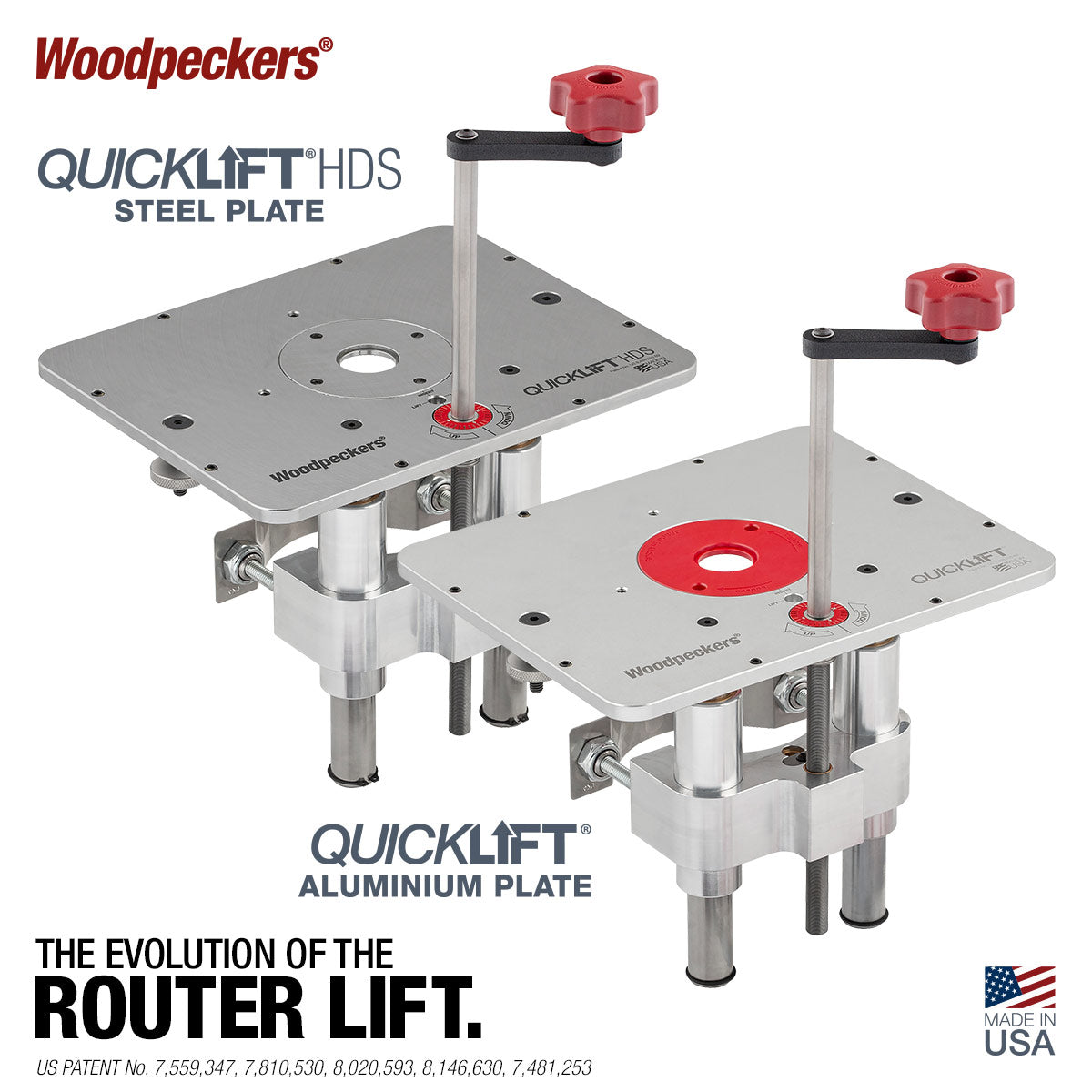 QuickLift and QuickLift HDS Router Lifts