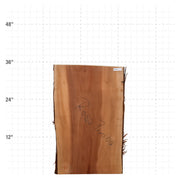 Rosa Peroba Live Edge Slab - 36" x 22.5" x 1.25" - RP-41-A