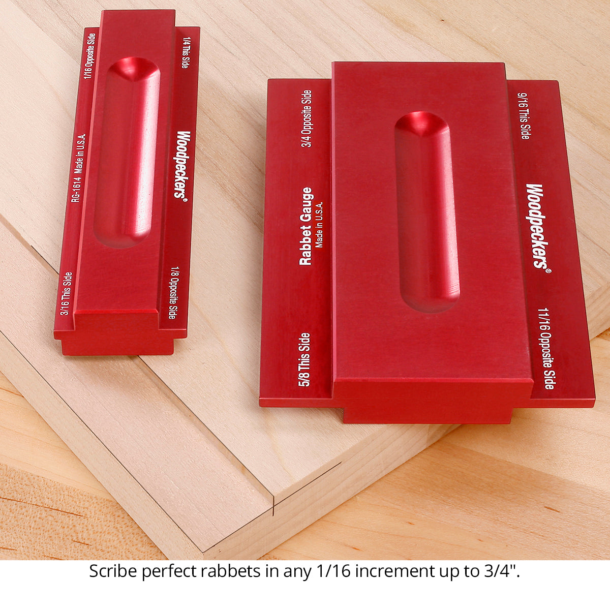 Rabbet Gauge Set