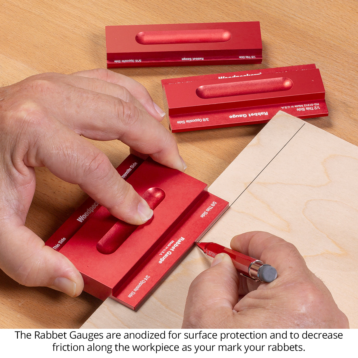Rabbet Gauge Set