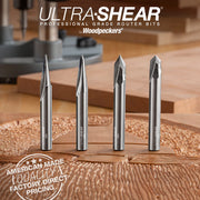 Engraving Router Bits for Freehand Sign Making - Solid Carbide