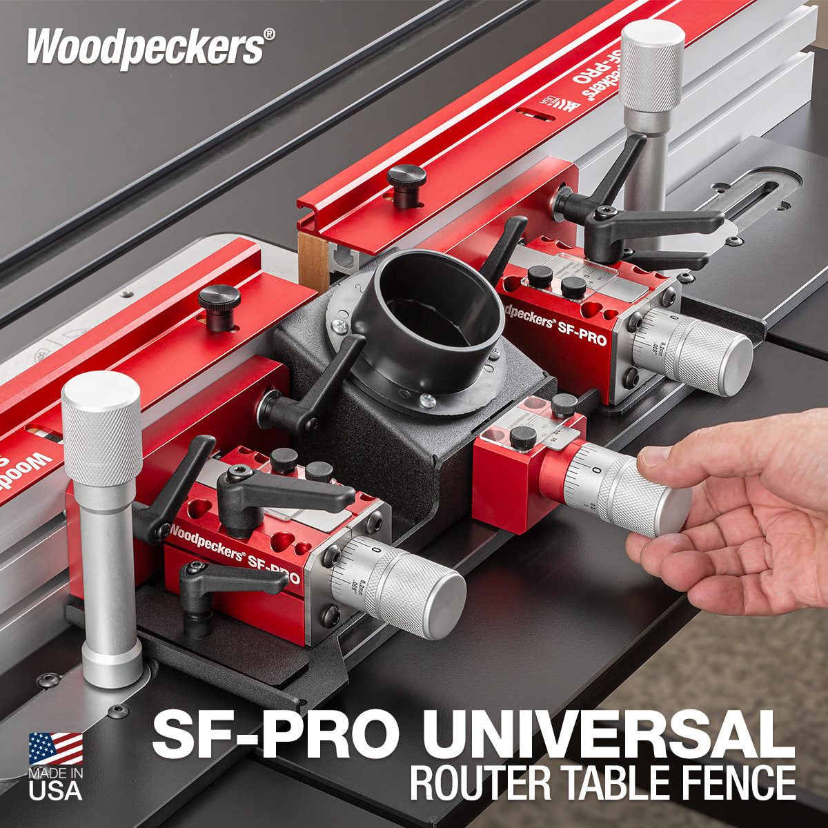 SF-PRO Universal Router Table Fence