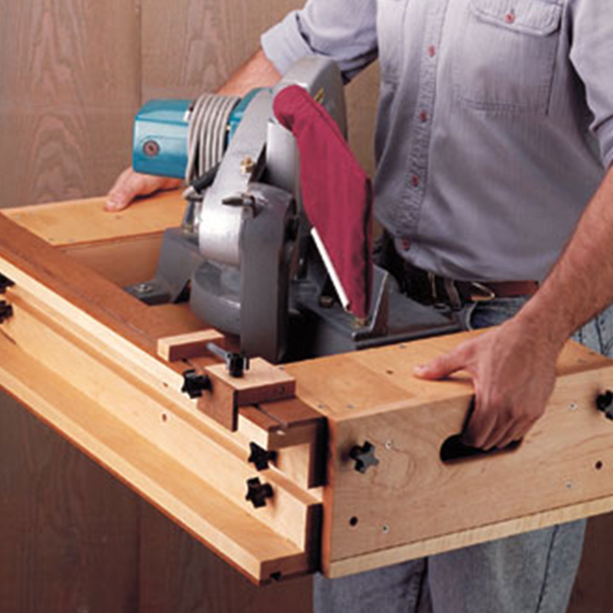 Woodsmith Mobile Miter Saw Station Plan