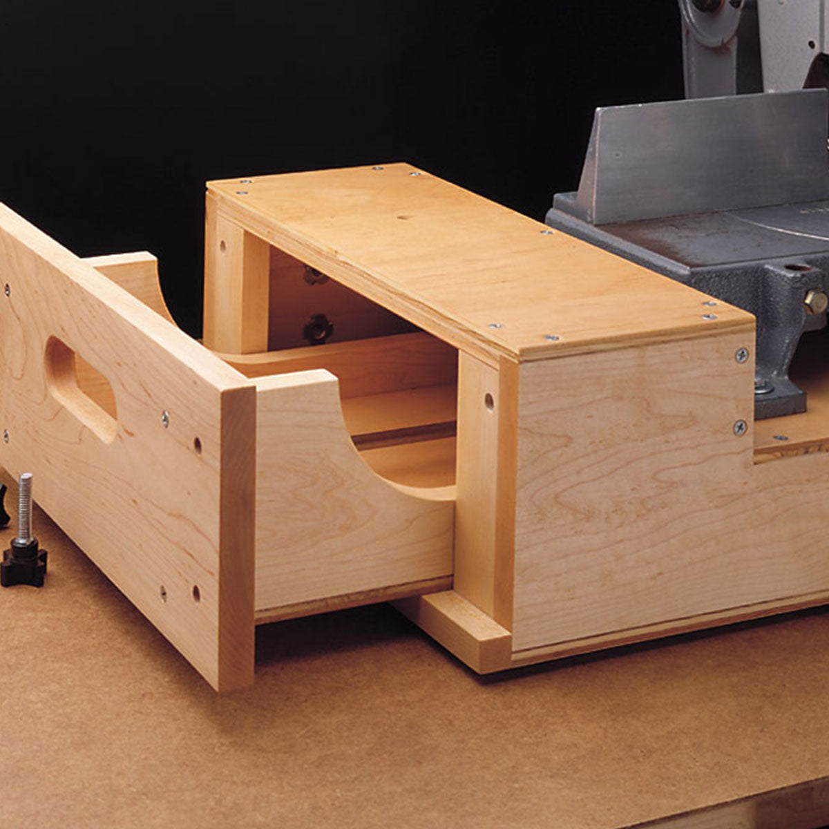 Woodsmith Mobile Miter Saw Station Plan