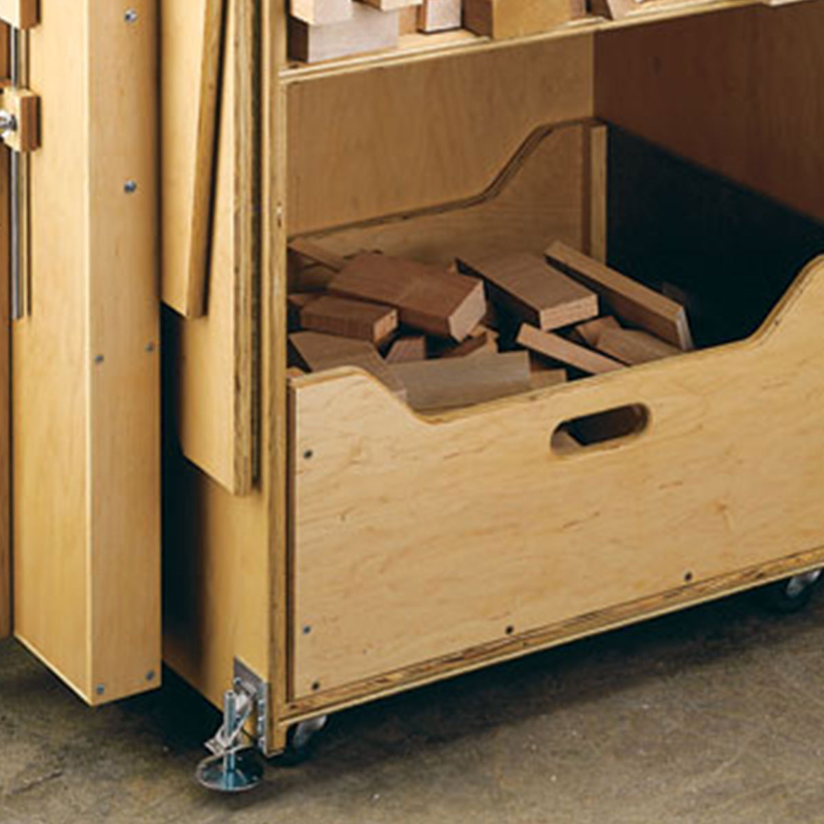 Woodsmith Miter Saw Station Plan
