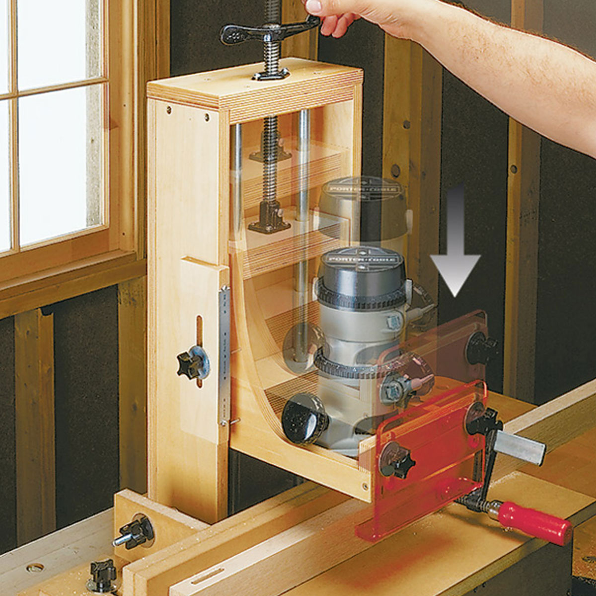 Woodsmith Mortising Machine Plan