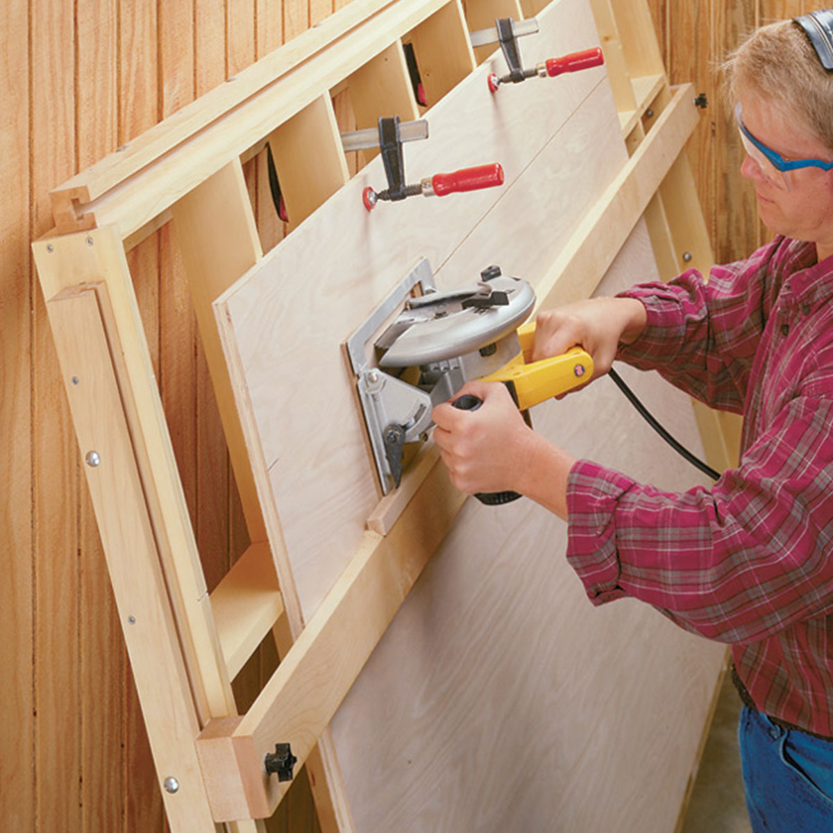 Woodsmith Panel Cutting Guide Plan