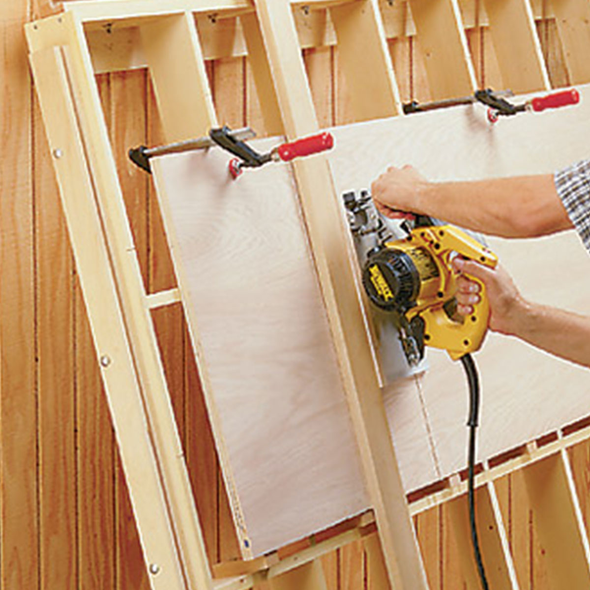 Woodsmith Panel Cutting Guide Plan