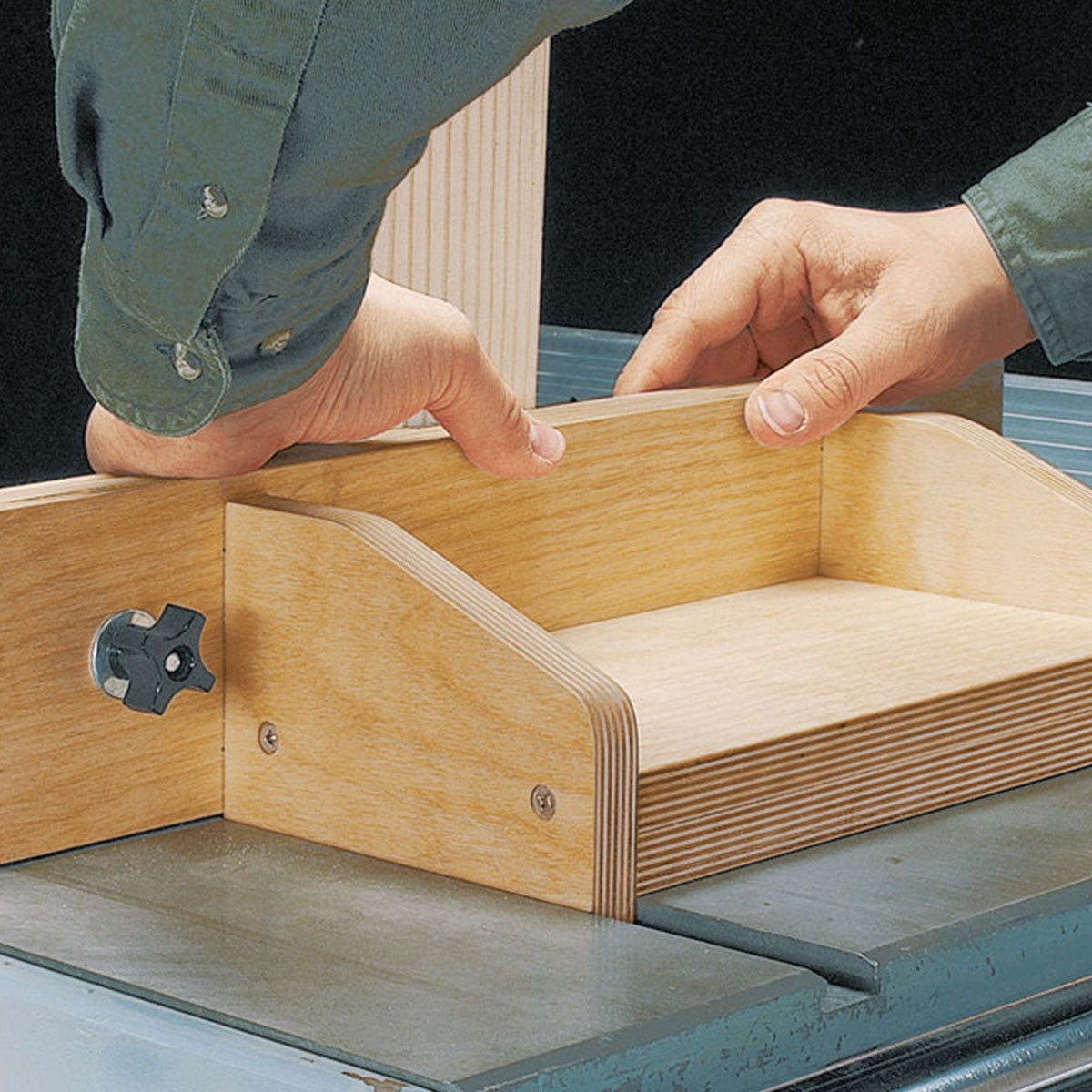 Woodsmith Adjustable Box Joint Jig Plan
