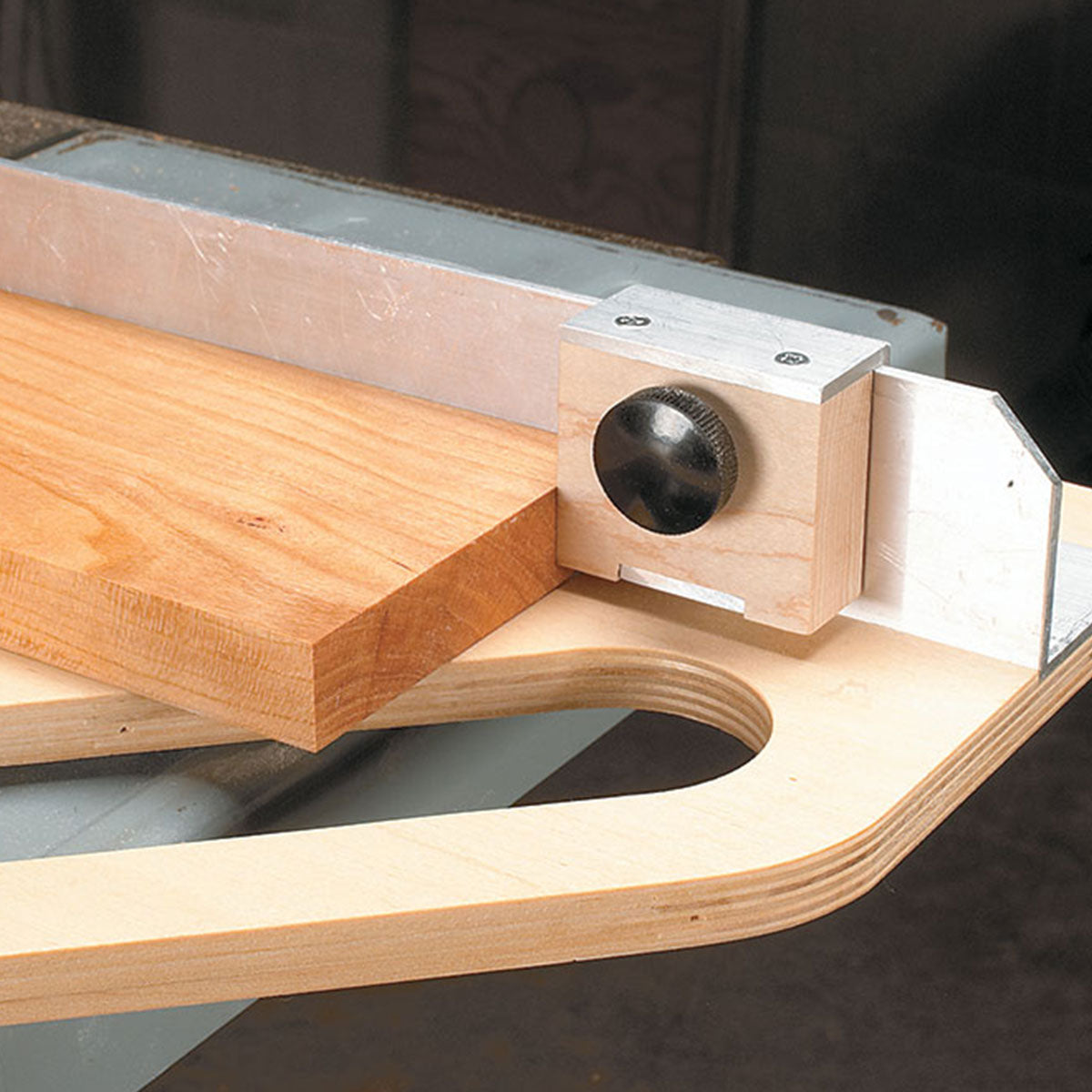 Woodsmith Table Saw Crosscut Sled Plan