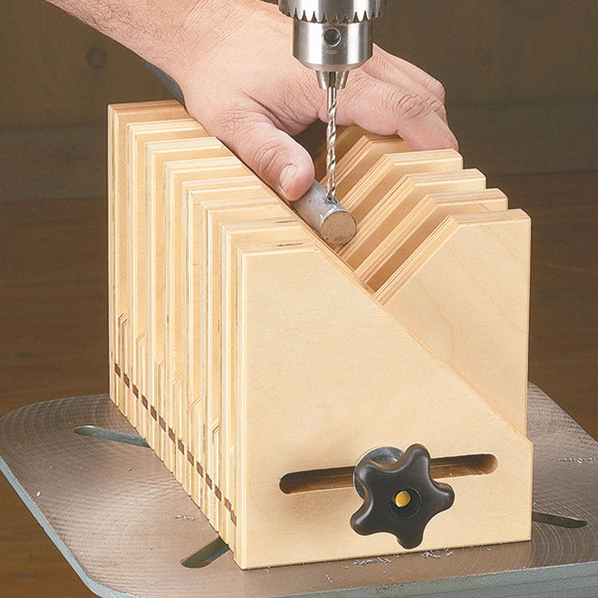 Woodsmith Adjustable V-Block System Plan