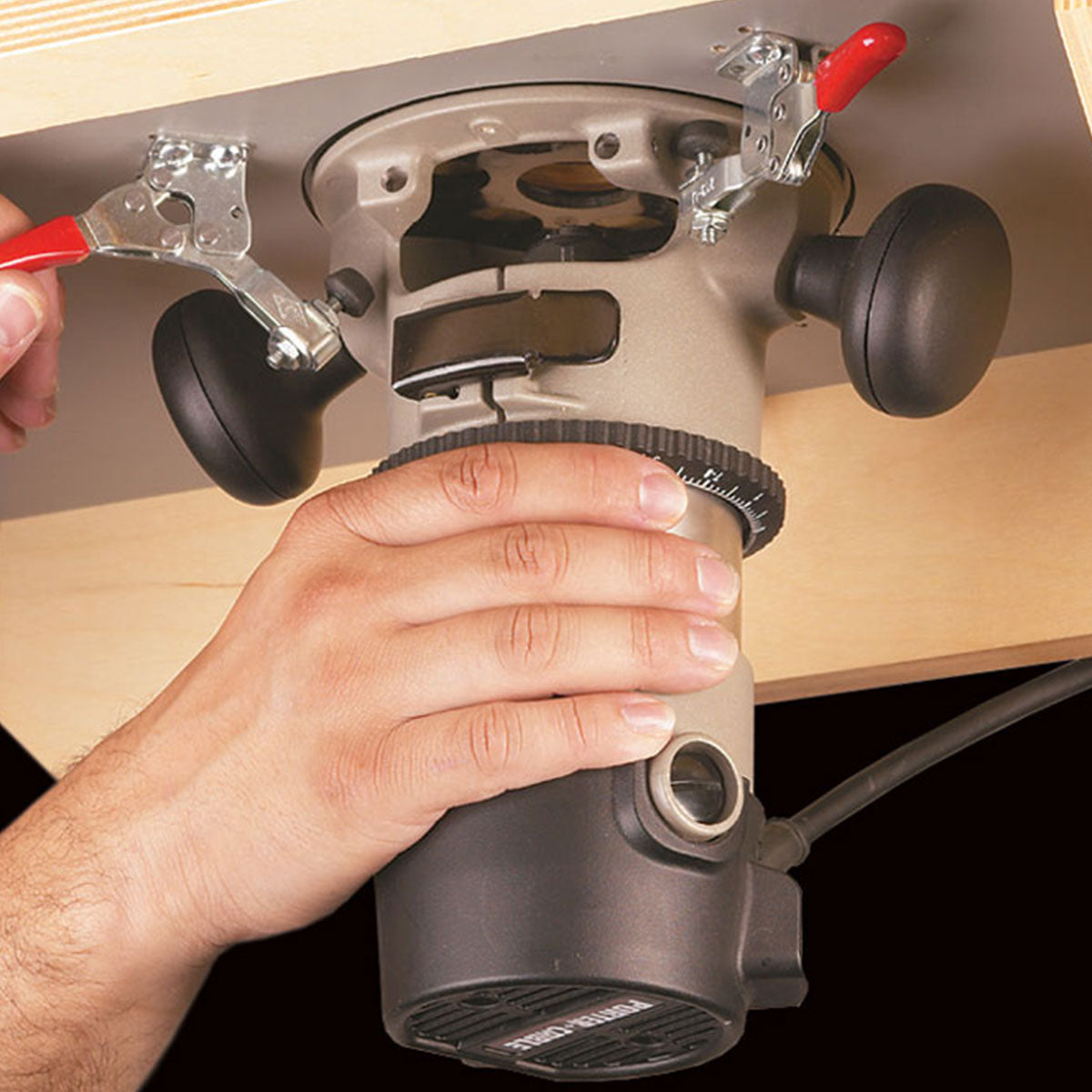 Woodsmith Stow-Away Router Table Plan