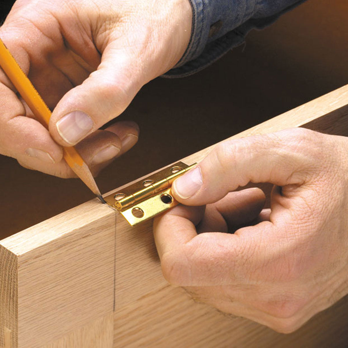 Woodsmith Hinge Mortising Jig Plan
