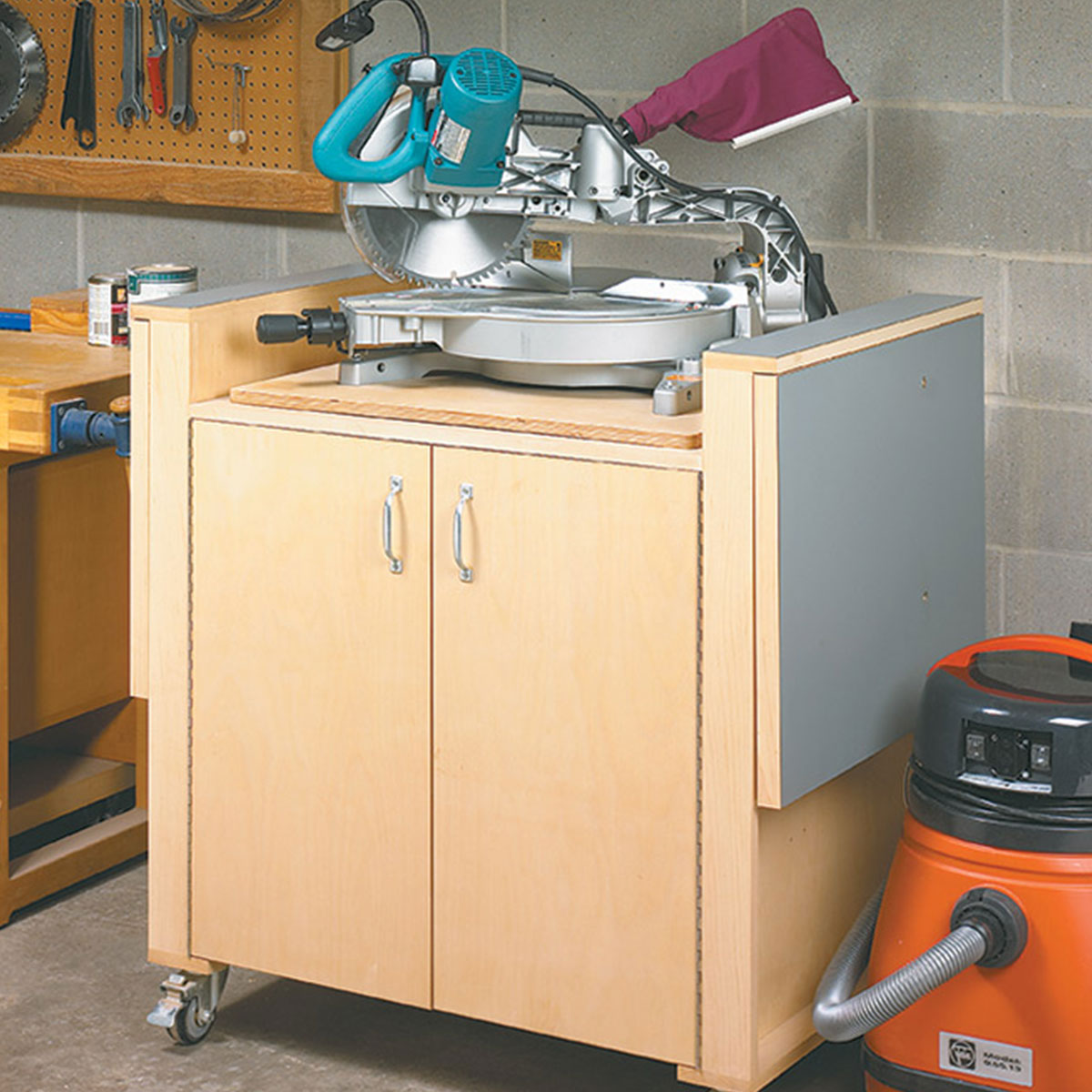 Woodsmith Dual Tool Workstation Plan