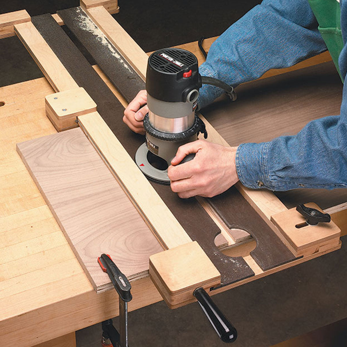 Woodsmith Router Dado Jig Standard Plan & Premium Shop Drawings