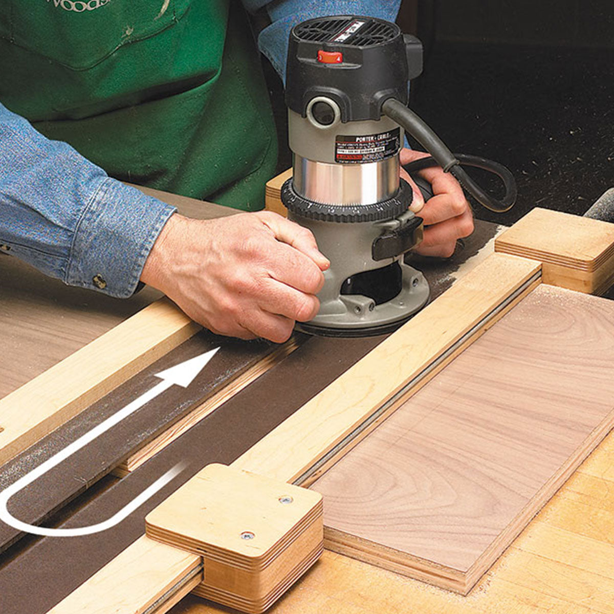 Woodsmith Router Dado Jig Standard Plan & Premium Shop Drawings