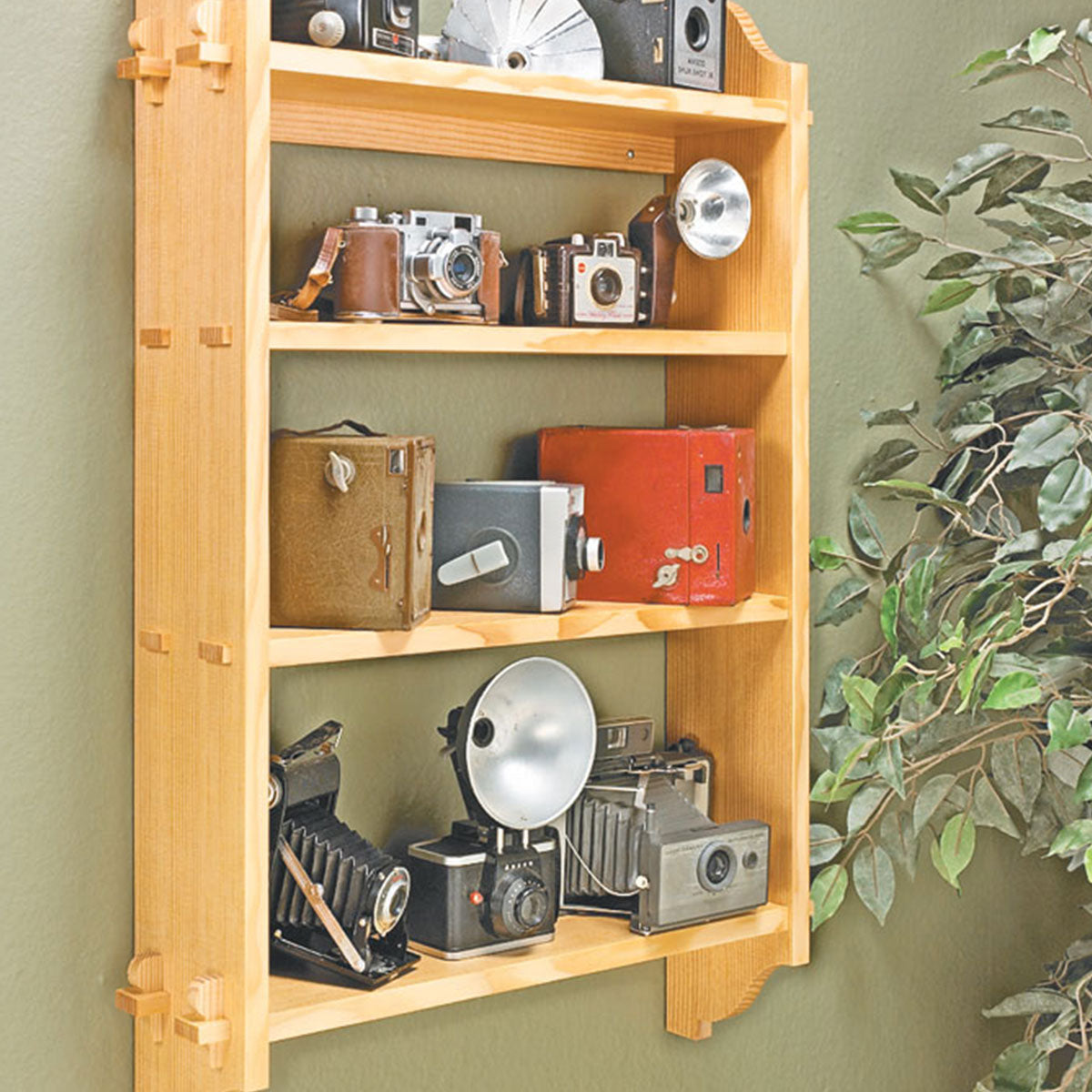 Woodsmith Knock-Down Wall Shelf Plan