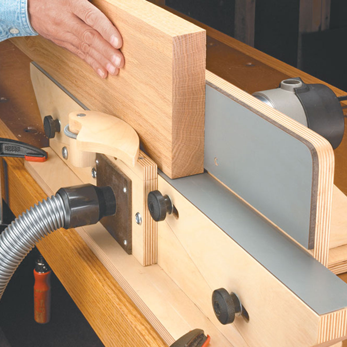 Woodsmith Shop-Built Router Jointer Standard Plan & Premium Shop Drawings