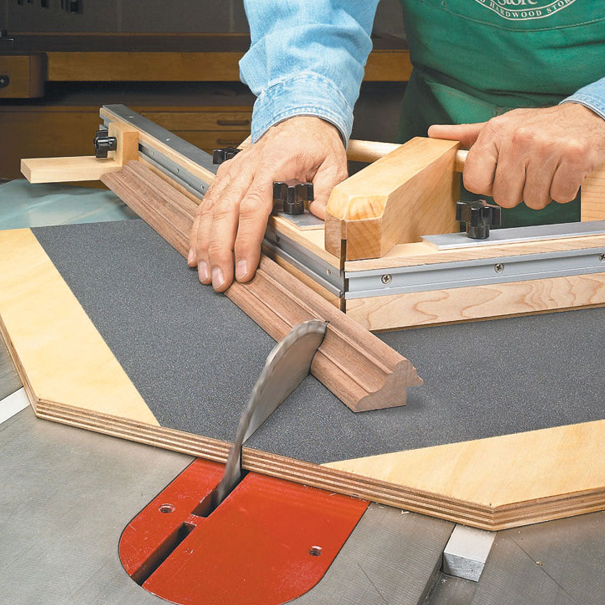 Woodsmith Table Saw Miter Sled Standard Plan & Premium Shop Drawings