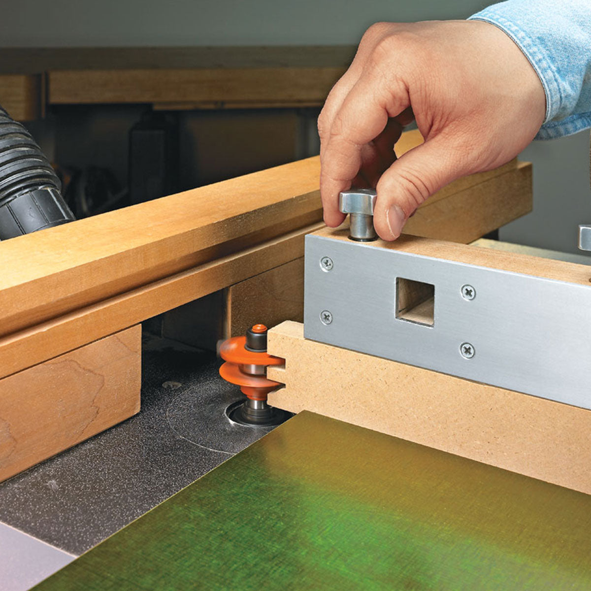 Woodsmith Router Table Sled Standard Plan & Premium Shop Drawings