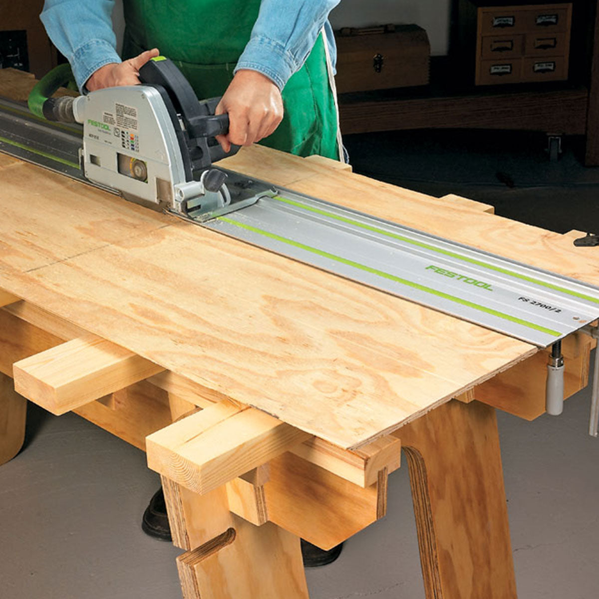 Woodsmith Knock-Down Workstation Standard Plan & Premium Shop Drawings