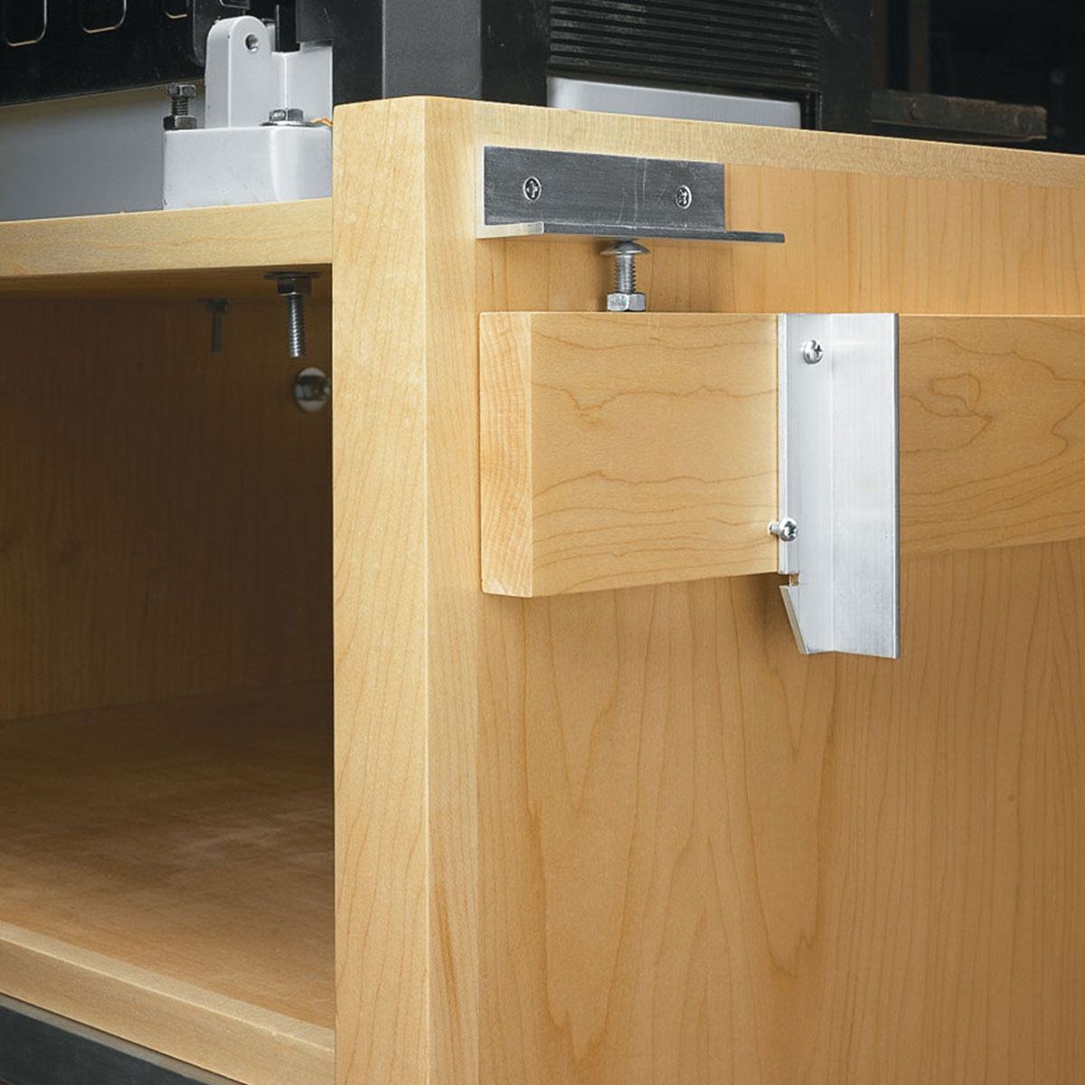Woodsmith Mobile Planer Stand Standard Plan & Premium Shop Drawings