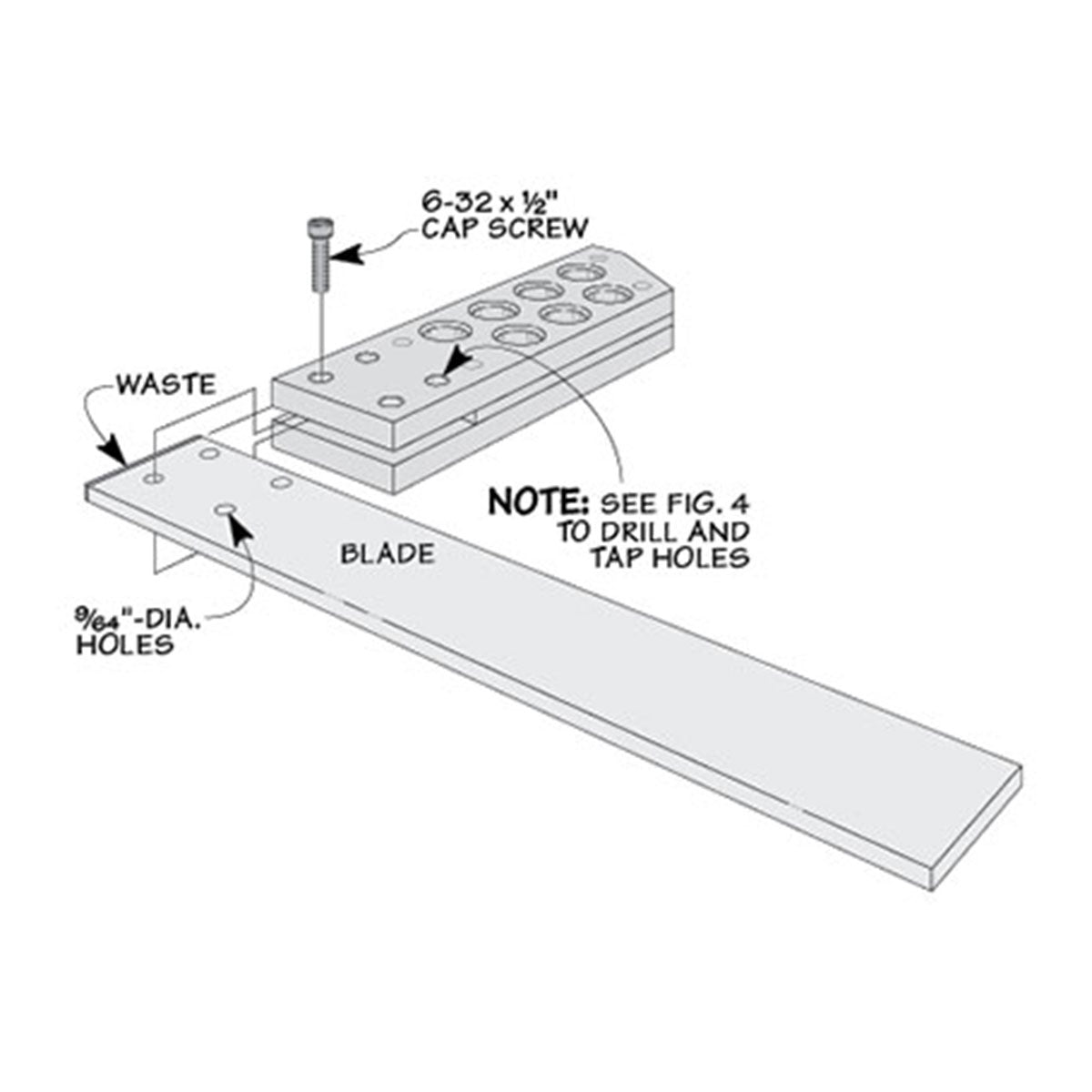 Woodsmith Aluminum Squares Plan