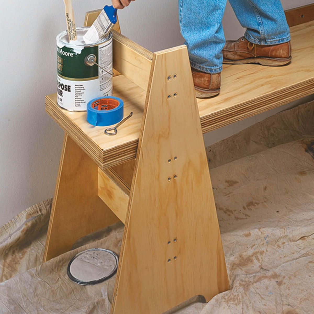 Woodsmith 5 Easy-To-Build Plywood Projects Standard Plan & Premium Shop Drawings