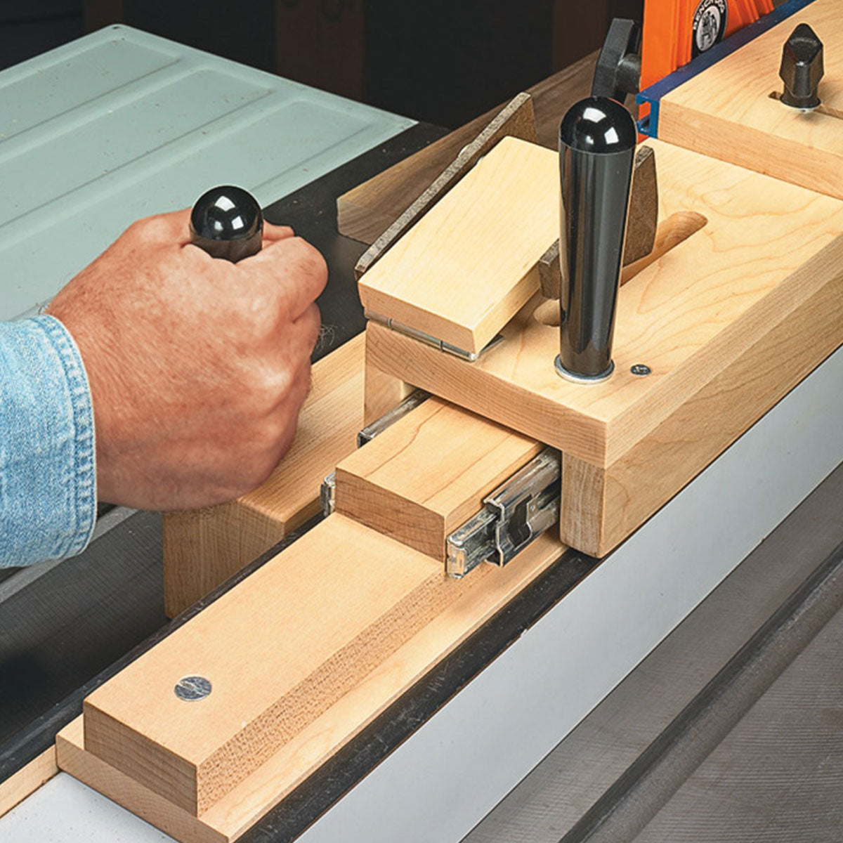 Woodsmith Sliding Hold-Down Plan