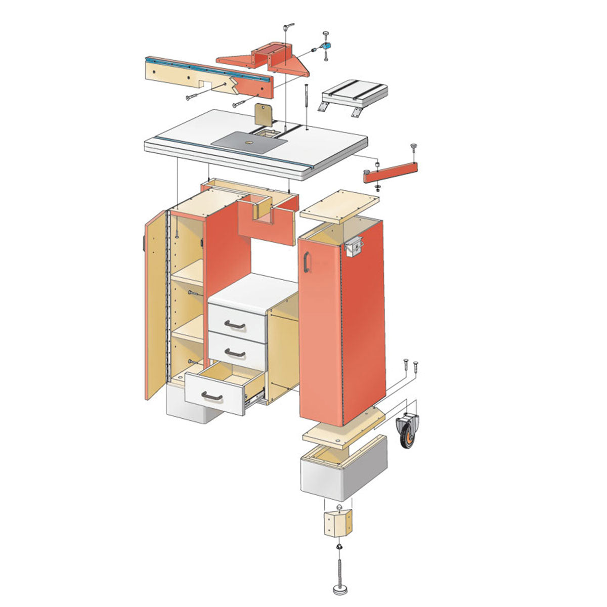 Woodsmith Ultimate Router Table Plan