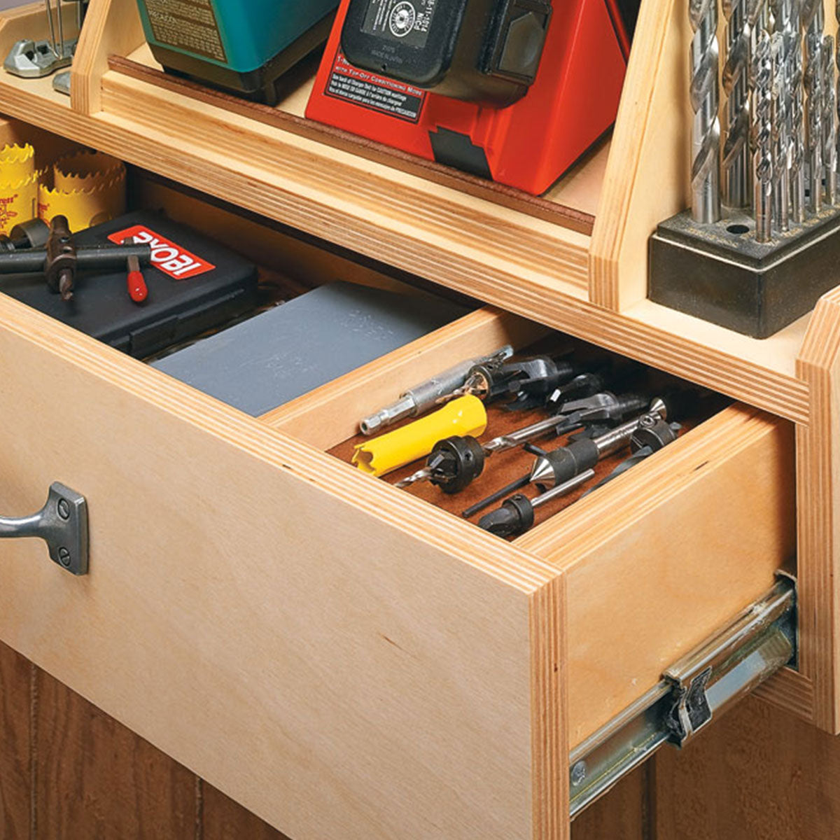 Woodsmith Cordless Tool Station Plan