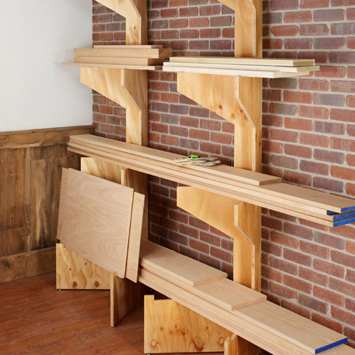 Woodsmith Folding Lumber Racks Plan