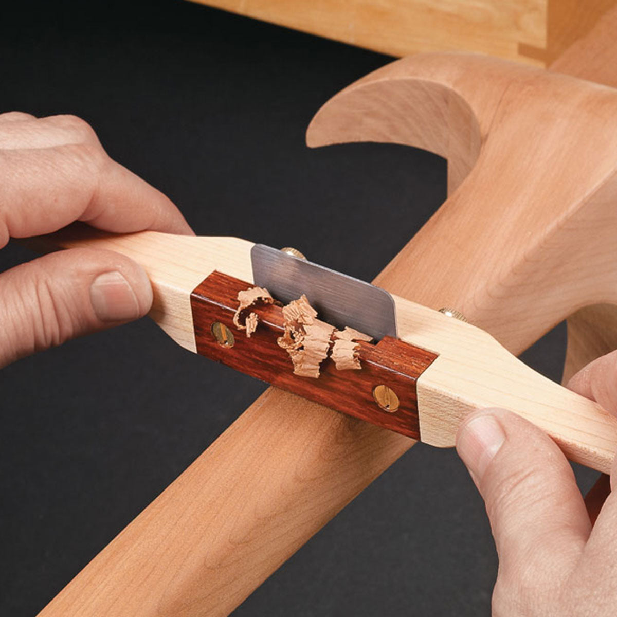 Woodsmith Custom Scraper Shaves Plan