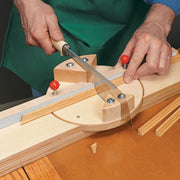 Woodsmith Pull Saw Miter Box Standard Plan & Premium Shop Drawings