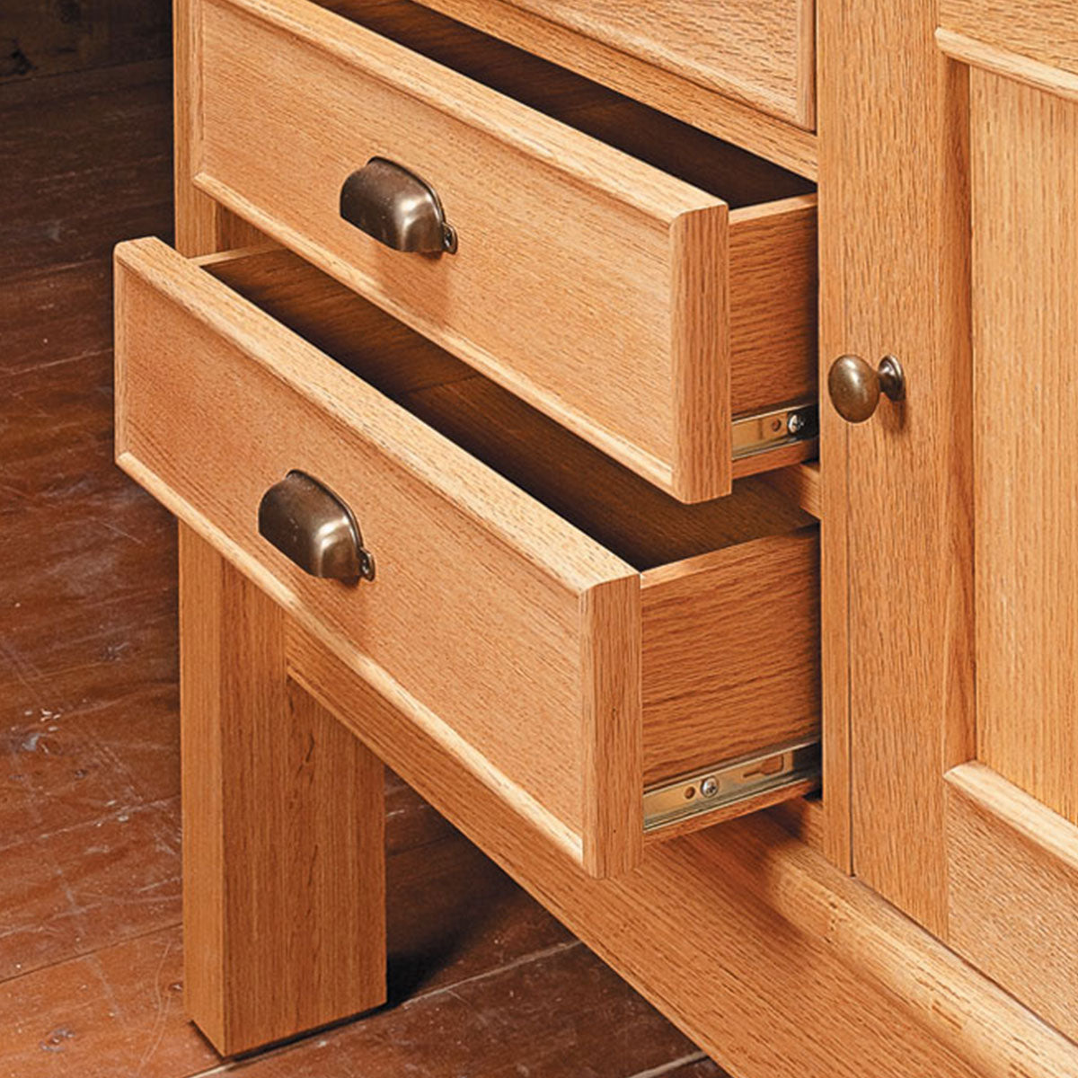 Woodsmith Heirloom Workbench Standard Plan & Premium Shop Drawings
